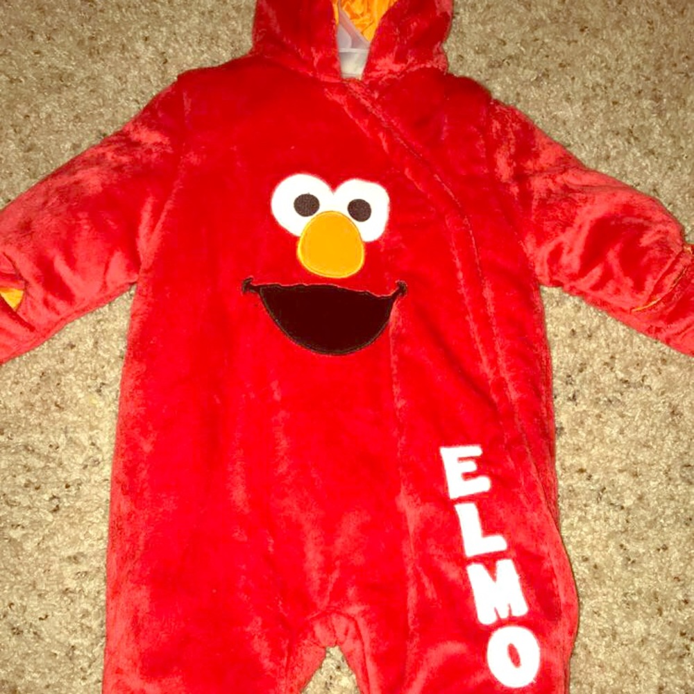 Elmo onesie
